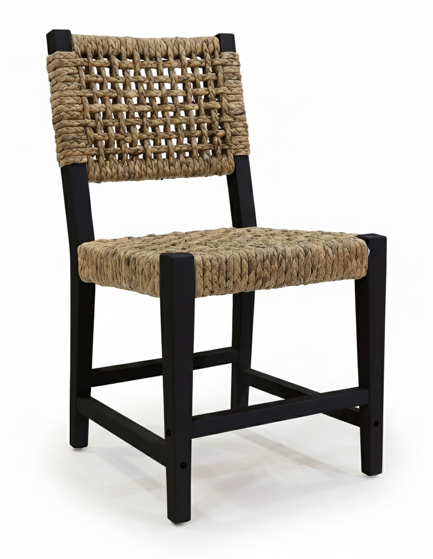 Oliver Coastal Dining Chair Black
